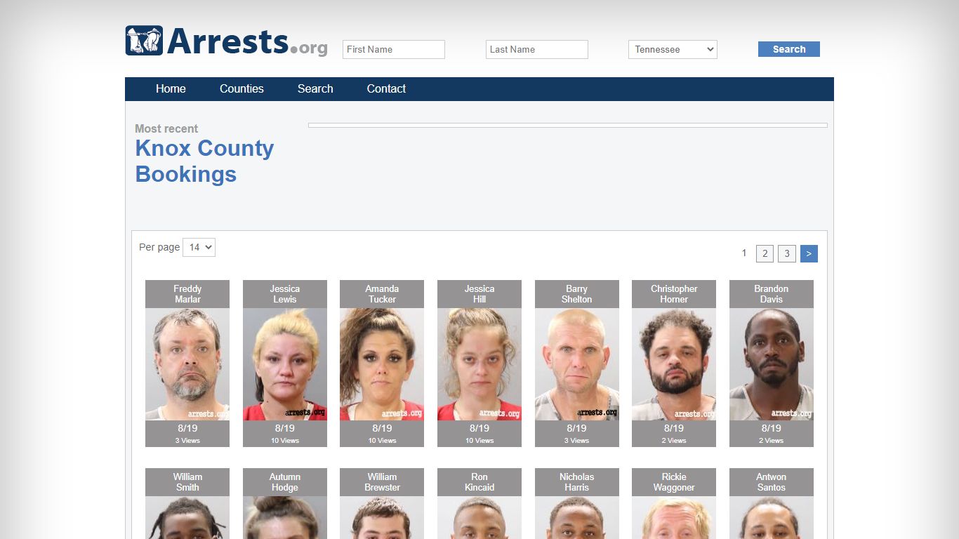 Knox County Arrests and Inmate Search